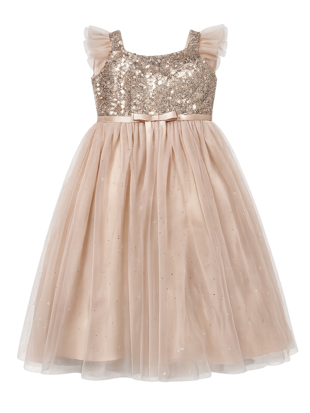 Popatu Elegant Cream Dress